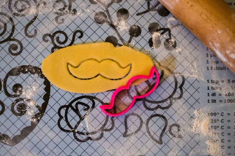 Baffi - Cookie Cutter / gentleman baking cottura tagliabiscotti moustache - 3d Selling