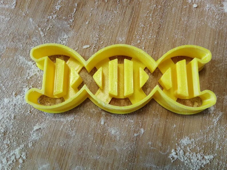 Cookie cutter DNA, medicine, tagliabiscotti dna per ogni occasione feste - 3d Selling