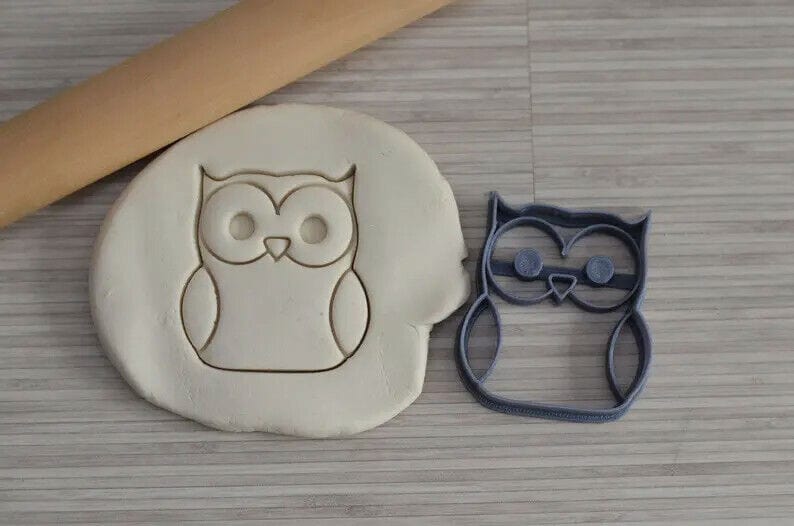 Cookie Cutter Gufo - owl tagliabiscotti per compleanni - 3d Selling