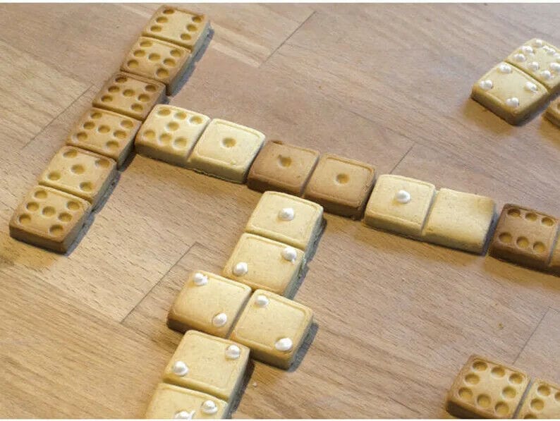 Domino Cookie Cutter e fondente cutter / formina per biscotti - 3d Selling