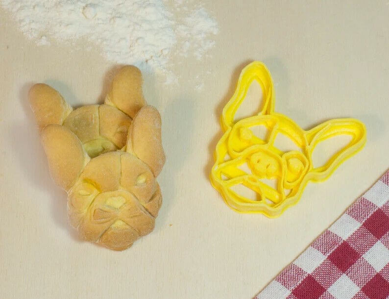 Formina taglierina biscotti Bulldog Francese cookie cutter - 3d Selling