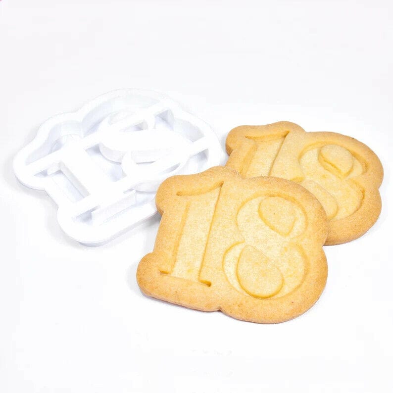 Taglia Biscotto NUMERI da 1 a 100 cookie cutter - 3d Selling