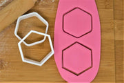 Tagliabiscotti esagonali cookie cutter pasticcieria classica - 3d Selling