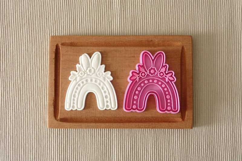 Arcobaleni di Pasqua 8.5cm cookie cutter formina tagliabiscotti - 3d Selling
