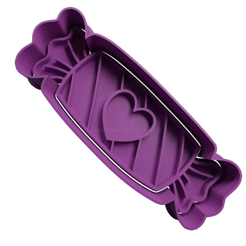 Caramella Candy cuore 8cm - 3d Selling