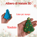 SELLING3D Casa, arredamento e bricolage:Articoli per cucina e bar:Accessori per pasticceria:Altro accessori per pasticceria Albero di Natale 3D – Cutter con Stampo in Rilievo