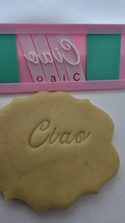 Alfabeto corsivo Elegance cookie cutter formina tagliabiscotti - 3d Selling