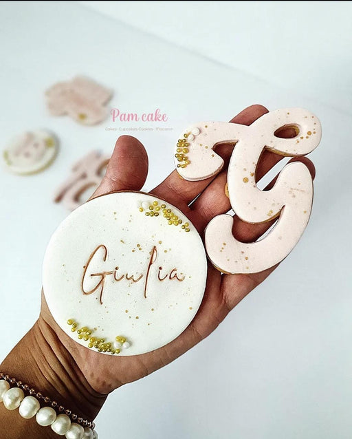Selling3D Casa, arredamento e bricolage:Articoli per cucina e bar:Accessori per pasticceria:Altro accessori per pasticceria Alfabeto Mod Fairy cookie cutter formina tagliabiscotti