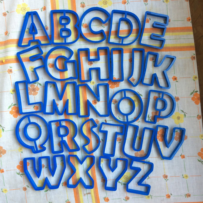 Alfabeto Mod Sans - 3d Selling