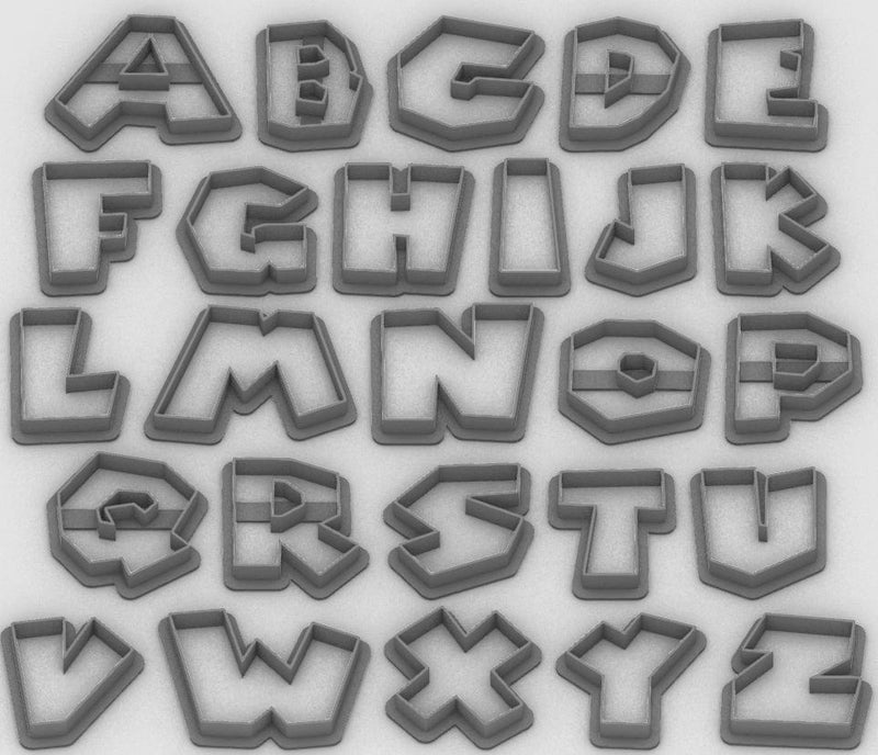 Alfabeto Stile Roblox - 3d Selling