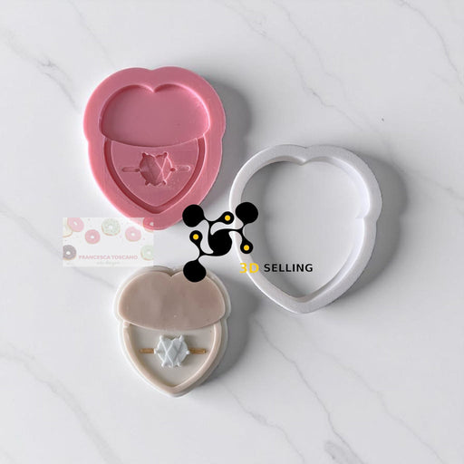 SELLING3D Casa, arredamento e bricolage:Articoli per cucina e bar:Accessori per pasticceria:Altro accessori per pasticceria Anello stampo in 3D