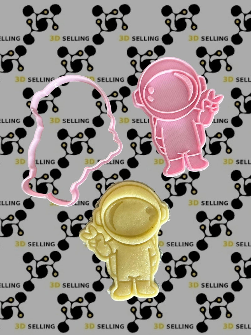 Astronauta cookie cutter formina tagliabiscotti - 3d Selling