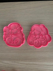 Babbo & Mamma Natale 8cm cookie cutter formina tagliabiscotti - 3d Selling