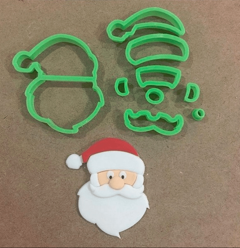 Babbo Scomponibile cookie cutter formina tagliabiscotti - 3d Selling