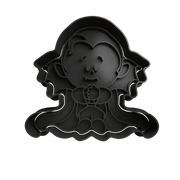 Baby Dracula 8cm cookie cutter formina tagliabiscotti - 3d Selling