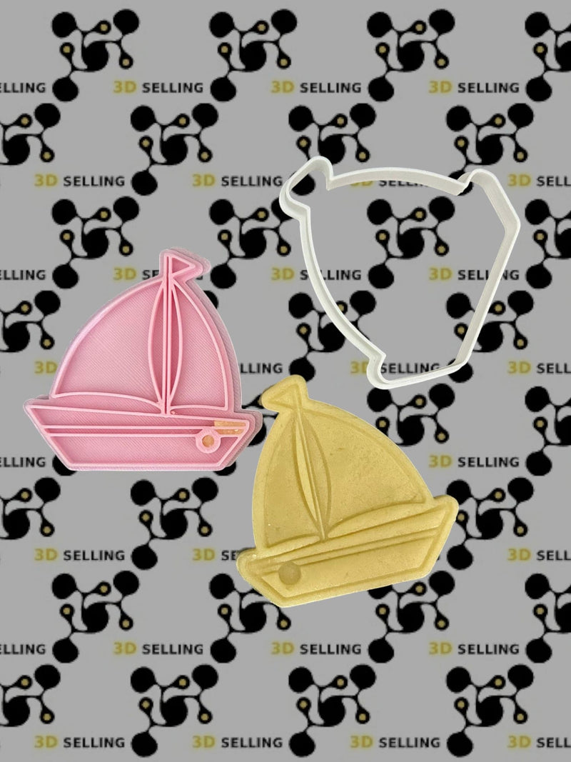 Barca cookie cutter formina tagliabiscotti - 3d Selling