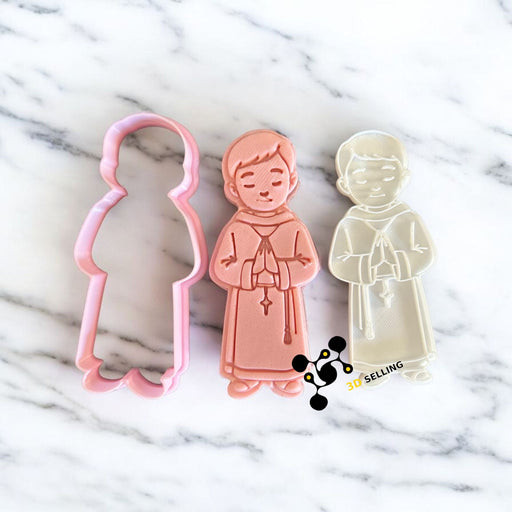 SELLING3D Casa, arredamento e bricolage:Articoli per cucina e bar:Accessori per pasticceria:Altro accessori per pasticceria Bimbo con saio