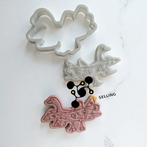 SELLING3D Casa, arredamento e bricolage:Articoli per cucina e bar:Accessori per pasticceria:Altro accessori per pasticceria Bombombini Gousini cookie cutter