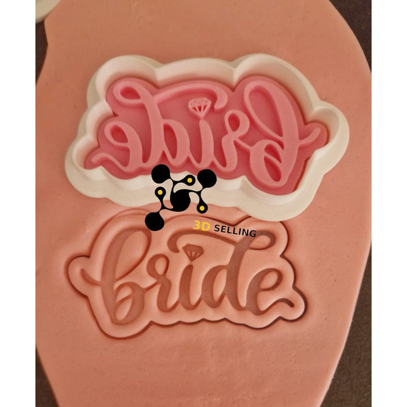 Bride cookie cutter formina tagliabiscotti - 3d Selling