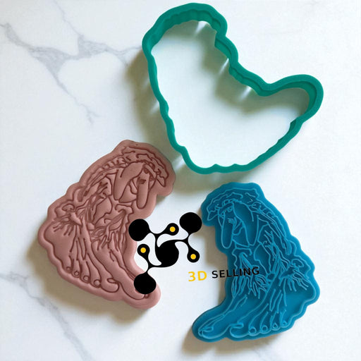 Selling3D Casa, arredamento e bricolage:Articoli per cucina e bar:Accessori per pasticceria:Altro accessori per pasticceria Brr Brr Patapim cookie cutter