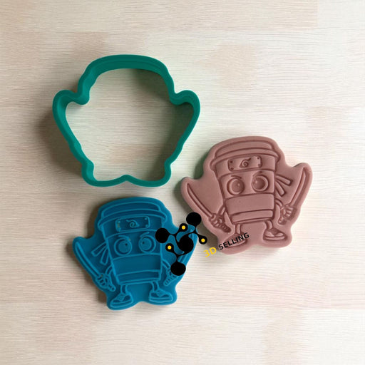SELLING3D Casa, arredamento e bricolage:Articoli per cucina e bar:Accessori per pasticceria:Altro accessori per pasticceria Cappuccino assassino cookie cutter