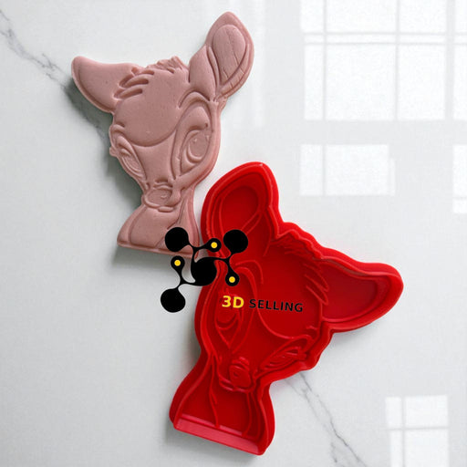 Selling3D Casa, arredamento e bricolage:Articoli per cucina e bar:Accessori per pasticceria:Altro accessori per pasticceria Cervo Mod2