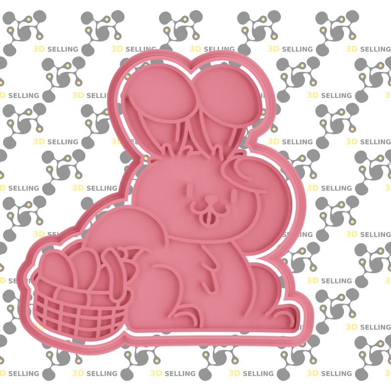 Coniglietto con cestino - 3d Selling