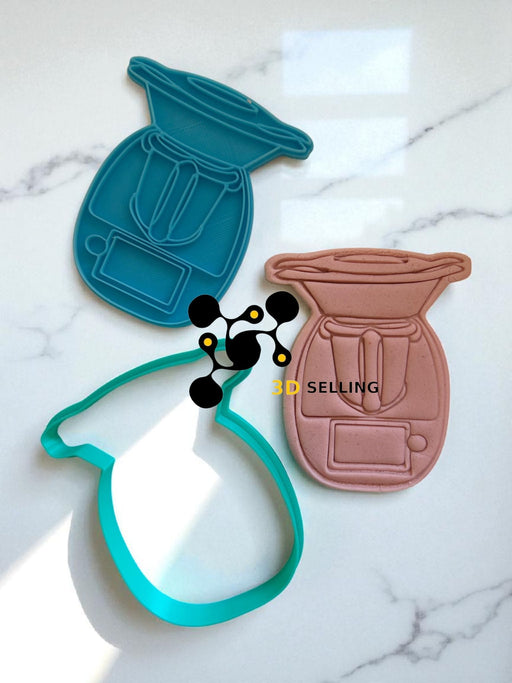 Selling3D Casa, arredamento e bricolage:Articoli per cucina e bar:Accessori per pasticceria:Altro accessori per pasticceria Cookie cutter bimby
