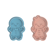 Coppia Baby Gingerbread 8cm - 3d Selling