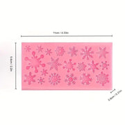 Set 6 stampi in silicone Natalizi - 3d Selling
