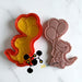 Selling3D Casa, arredamento e bricolage:Articoli per cucina e bar:Accessori per pasticceria:Altro accessori per pasticceria Dinosauro con palloncini