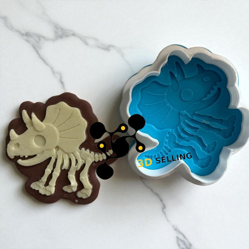 SELLING3D Casa, arredamento e bricolage:Articoli per cucina e bar:Accessori per pasticceria:Altro accessori per pasticceria Dinosauro Mod1 stampo in 3D 8cm