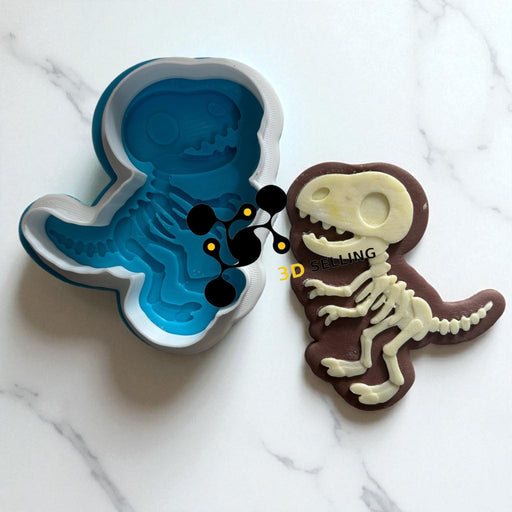 Selling3D Casa, arredamento e bricolage:Articoli per cucina e bar:Accessori per pasticceria:Altro accessori per pasticceria Dinosauro Mod3 stampo in 3D 8cm