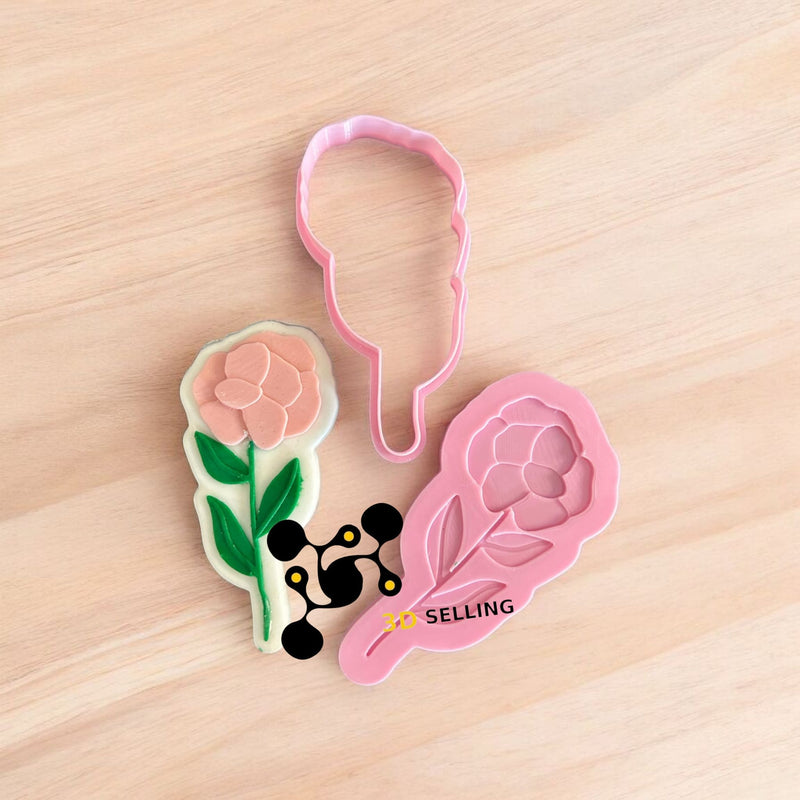 Fiore Mod1 stampo in 3D 8cm - 3d Selling