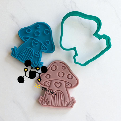 Selling3D Casa, arredamento e bricolage:Articoli per cucina e bar:Accessori per pasticceria:Altro accessori per pasticceria Fungo Casa Fate