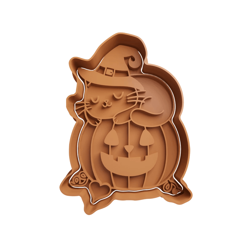 Gattino con zucca 8cm - 3d Selling