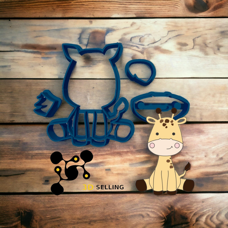 Giraffa scomponibile - 3d Selling