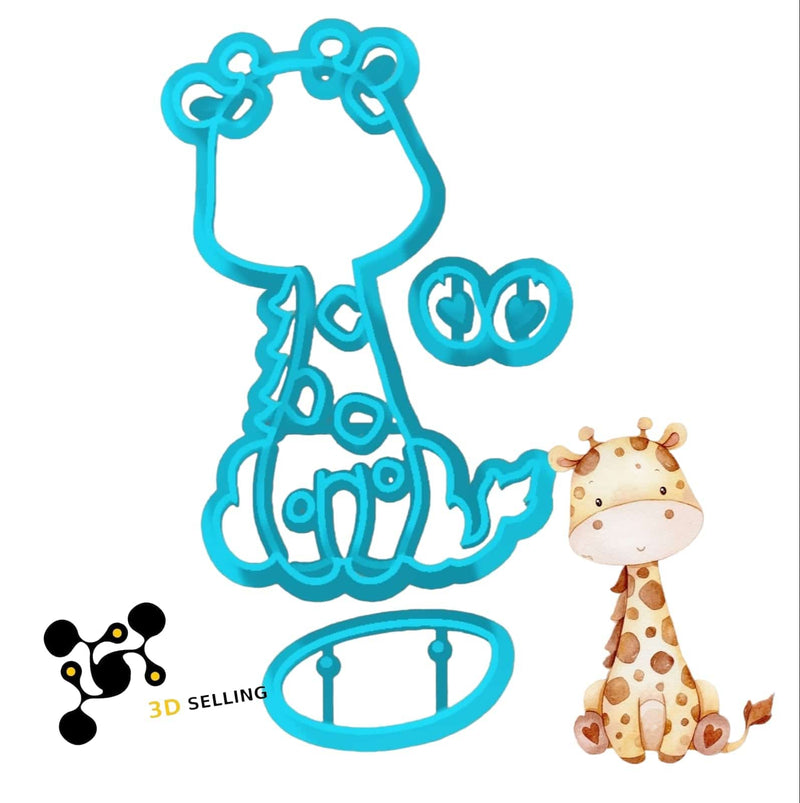Giraffa scomponibile - 3d Selling