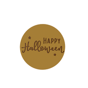 Happy Halloween Mod corsivo 8cm - 3d Selling