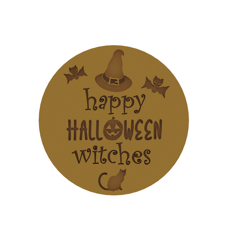 Happy Halloween Witches! 8cm - 3d Selling