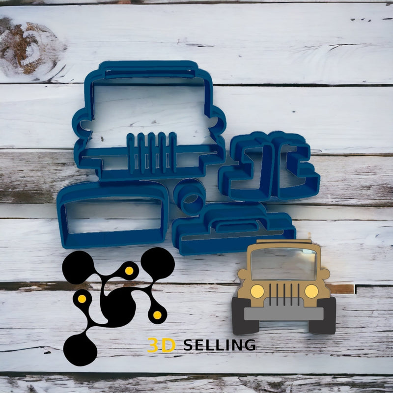 Jeep Safari scomponibile - 3d Selling