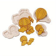 kit 4 Stampi in silicone Mongolfiere - 3d Selling