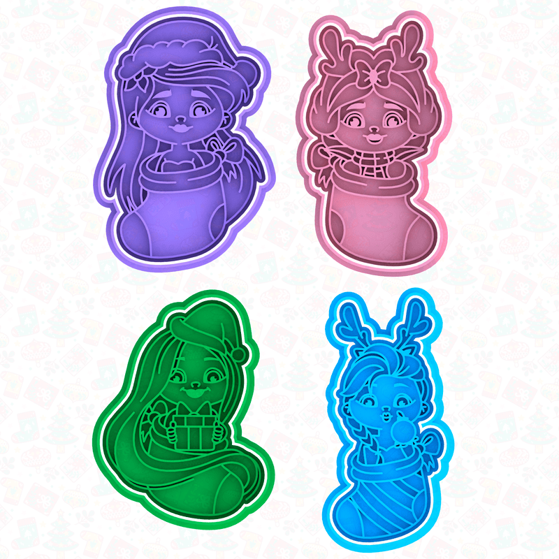 Kit Principesse in calza 8cm - 3d Selling