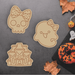 Selling3D Casa, arredamento e bricolage:Articoli per cucina e bar:Accessori per pasticceria:Altro accessori per pasticceria Kit Halloween 3 pezzi 8cm