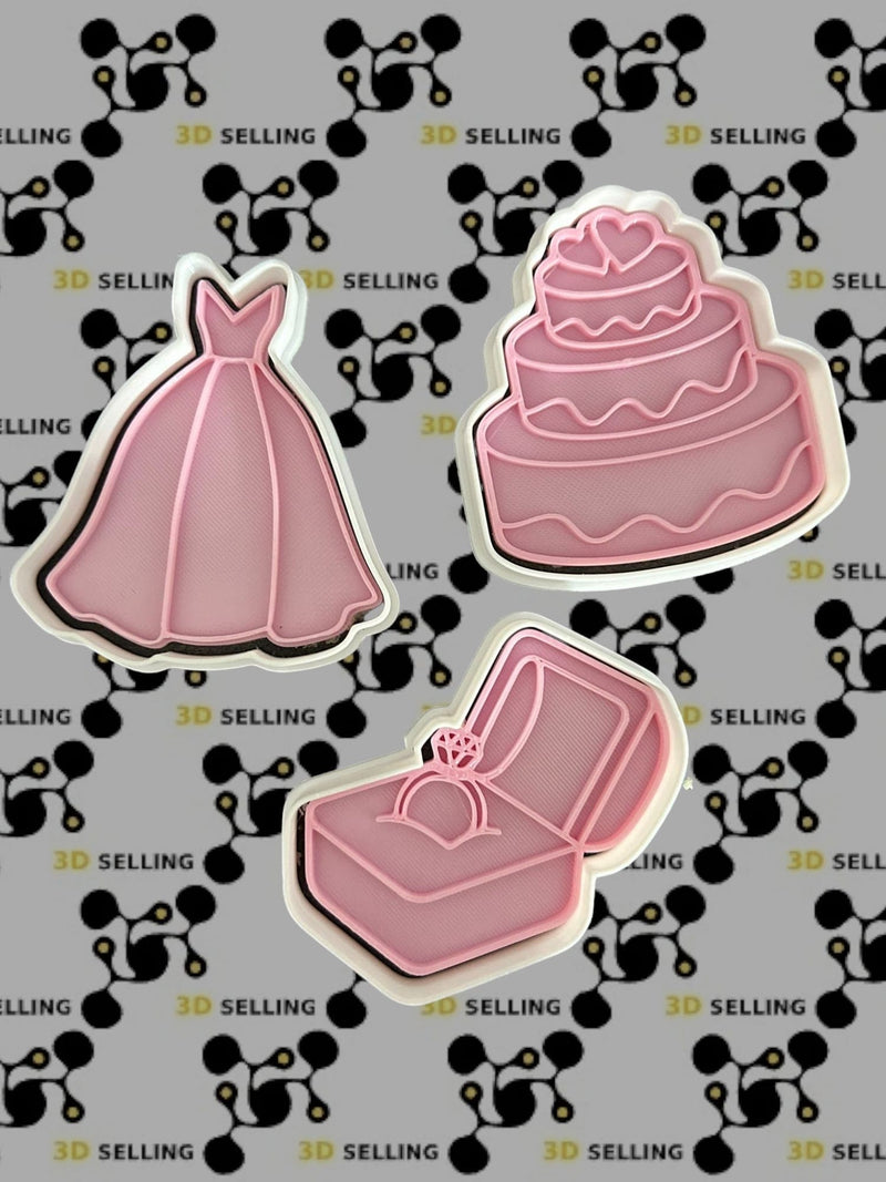 Kit Matrimonio 3 pezzi - 3d Selling