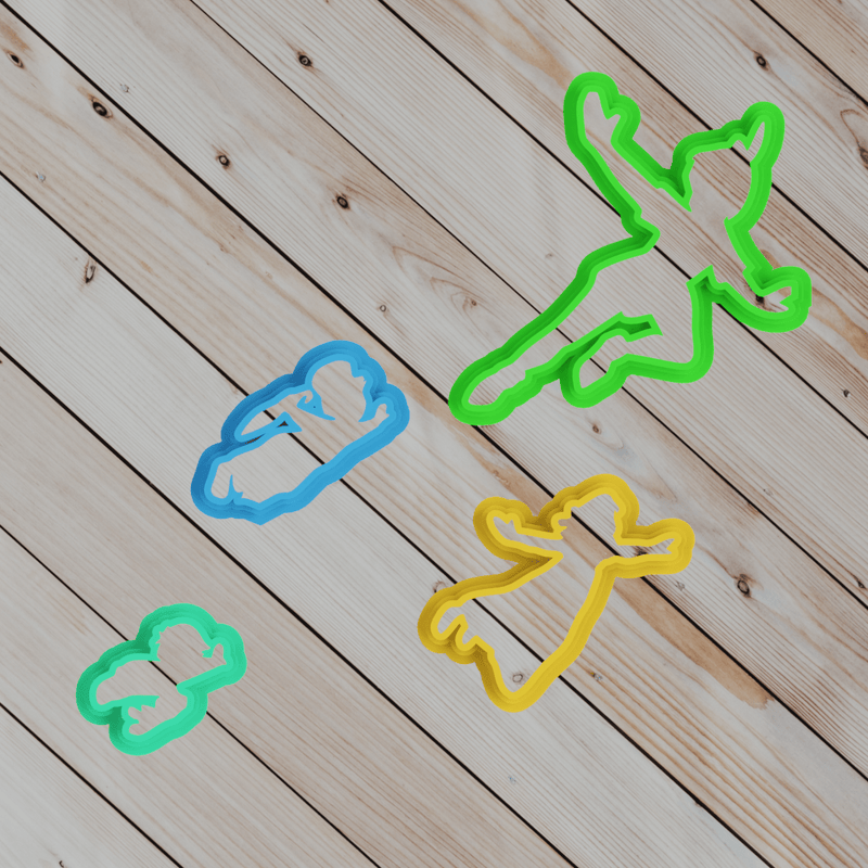 Kit Peter Pan 4 pezzi - 3d Selling