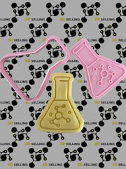 Kit Scienza 4 pezzi 8cm - 3d Selling