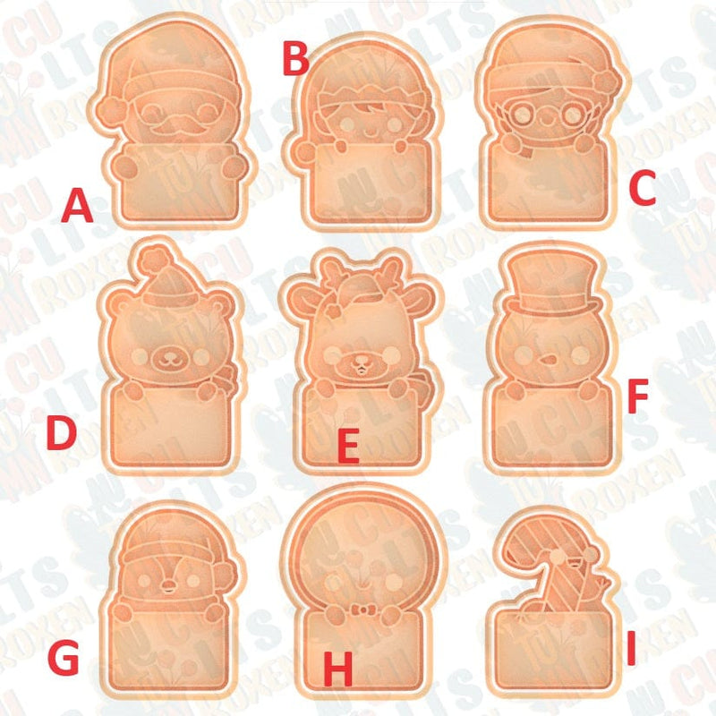 Kit Segnaposto Natalizi 8cm - 3d Selling