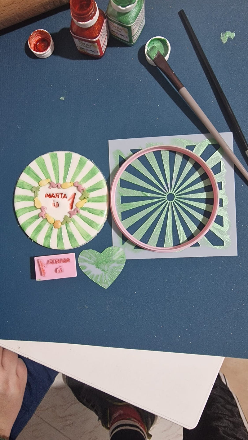 Kit stencil 9 pezzi - 3d Selling