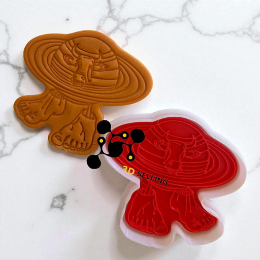 Selling3D Casa, arredamento e bricolage:Articoli per cucina e bar:Accessori per pasticceria:Altro accessori per pasticceria La Vacca Saturno Saturnita cookie cutter